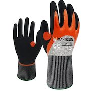 Manosun EUDS45X20 13 Gauge Oil Resistant Cut E Glove